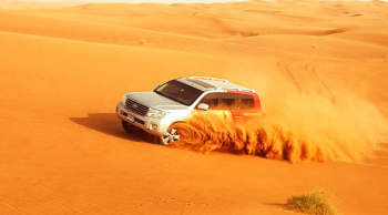 Evening Safari with Camel Ride & Sunset (Per Car Rate) 